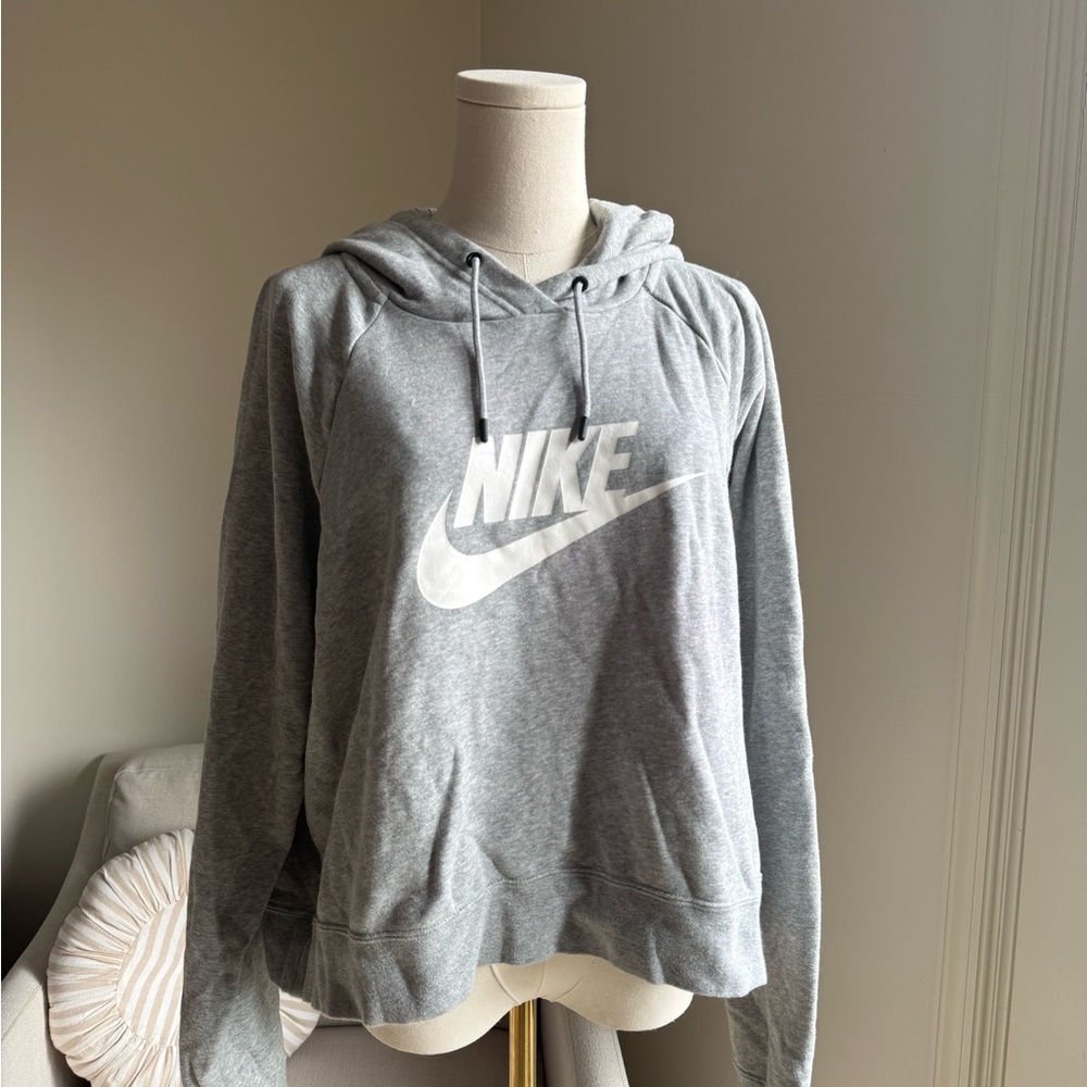 Nike Women's Heather Gray Hoodie